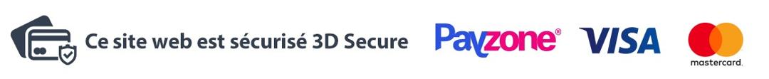 Paiement sécurisé 3D Secure - Payzone, Visa, Mastercard